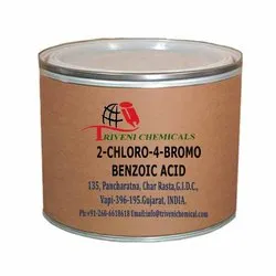 98% 2-Chloro-4-Bromo Benzoic Acid, Packaging Type: Drum