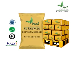 Potassium Citrate Powder, 25Kg bag
