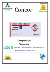 Concor 5mg Tablet