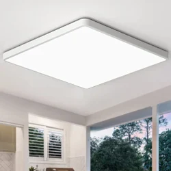 ABS 24W LED Ceiling Light for Room Minimalist Square 30 x 30cm Roof Light EB-EB-1-2000047745