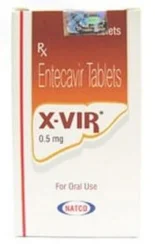 X-Vir Entecavir Tablets, Packaging Size: 30 tablet