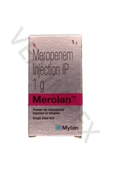 Allopathic Merolan 1g Injection, 1 G, Packaging Type: Glass Bottle