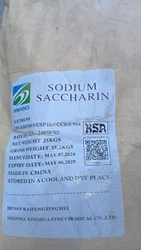 99% Sodium Saccharin Powder, For Food / Pharma, 25 Kgs