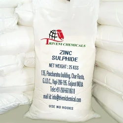 Powder Zinc Sulphide, For Industrial, Packaging Type: Bag