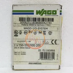 Wago 750-552/000/200 Analog Output Module 2AO 24VDC
