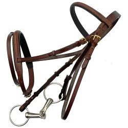 8 Inch Brown Leather Horse Rein