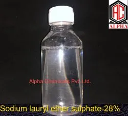 Sodium Lauryl Ether Sulphate Sles, Liquid 28%