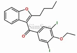 2-n-Butyl-1-benzofuran-3-yl)(4-hydroxy-3,5-diiodophenyl) methanone