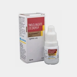 GLUCOMOL Timolol Maleate 0.5 Eye Drops 10ml Glocomol, Packaging Size: 5 ML, Dose: 3-4 Times A Day