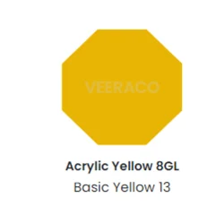 Acrylic Yellow 8GL Cationic Dyes, Powder, 25kg
