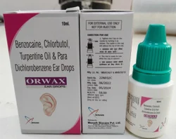 Paradichlorobenzene And Benzocaine Ear Drops