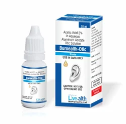 Livealth Acetic Acid 2 Aluminum Acetate Otic Solution, Packaging Type: Dropper, Packaging Size: 20ml