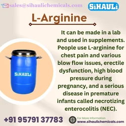 L-Arginine (Amino acid) Manufacturers, Suppliers, Exporters From Vasai Mumbai India