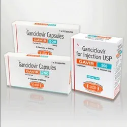 Ganciclovir Gavir 500mg Injection, 1 * 5 Vials, Treatment: Cytomegalovirus Infection
