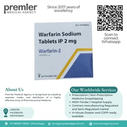 Warfarin Sodium IP Tablets 2 mg