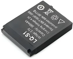 Black 380mAh Li-ion Battery Compatible for LQ-S1, DZ09 Smartwatch