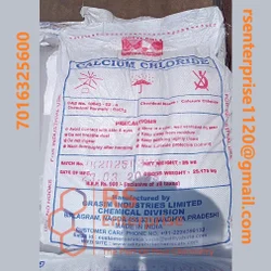 94% Calcium chloride prills, Bag, 50 kg