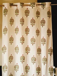 Polyester Printed Curtain, Size: 4 X 9 Feet
