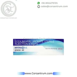 Hyaluronic Acid (8mg/ml) Hytasone 8Mg/6Ml, Sodium Hyaluronate Sterile Injection, 6 ml In 1 Prefilled Syringe