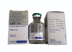 Lox 2% Lignocaine Hydrochloride Injection IP, 30ml