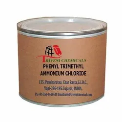 Powder Phenyl Trimethyl Ammonium Chloride, Packaging Type: Drum, Purity: 98% Min