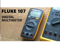 Fluke 107 Palm-Sized Digital Multimeters, 4 Digit