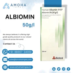 Human Albumin IP/EP (Albiomin 5 % ), 20%/100 ml