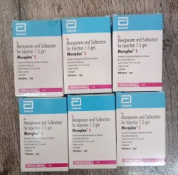 Meropenem And Sulbactam Injection 1.5 Gm