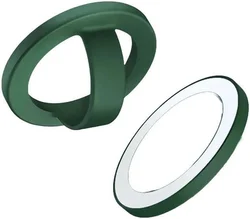 Magnetic Silicone Comfy Ring Grip Phone Holder for iPhone 12/13/14/15/16 Series