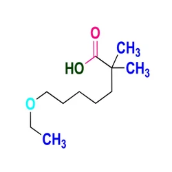 98% Bempedoic Acid Impurity 26 Or 7-Ethoxy-2,2-Dimethylheptanoic Acid, 25mg