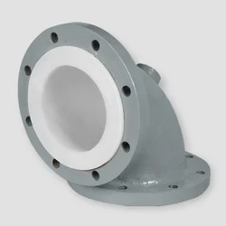 MS PTFE Lined 45 Degree Elbows