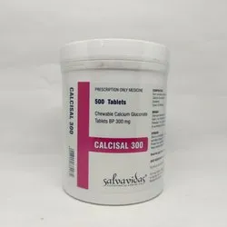 Calcium Gluconate 300mg BP (CALCISAL 300 TABLETS)