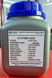 Succinic Acid / Butanedioic acid, Grade Standard: Industrial Grade