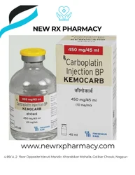 Carboplatin (450mg) Kemocarb 450mg Injection, 45 Ml In 1 Vial, Prescription