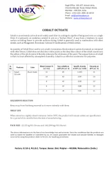 Cobalt Octoate Paint Driers