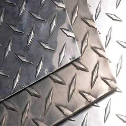 316 Stainless Steel Chequered Plate, Thickness: 2-3 mm