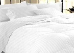 400 TC 4 PC SET 90x100_1 DBL-90x100+2 Plw 17x27+1 DBL COMFORTER 150 GSM