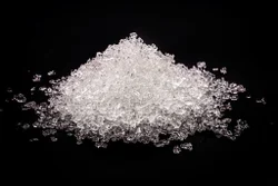 White Potassium Nitrate Crystal