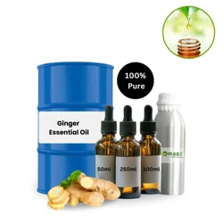 Ginger Root Essential Oil, For Pharma, 100% Pure