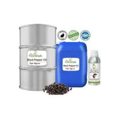 Piper Nigrum Black Pepper Oil, 1 litre to 180 litre