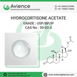 Hydrocortisone Acetate Raw Powder Cas No 50-03-3