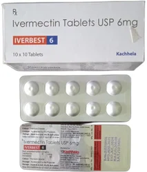 KACHELLA Iverbest 6 Ivermectin 6mg Tablets
