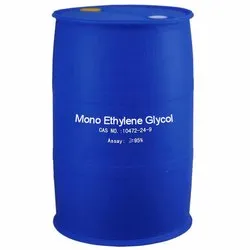 Mono Ethylene Glycol Meg, >99% pure, 230 kg Drum for production of polyester fibres
