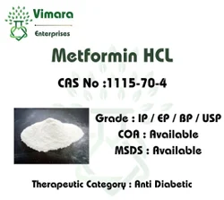 Metformin Hydrochloride API Powder USP