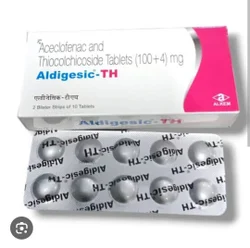 ALDIGESIC TH TAB ACECLOFENAC + THIOCOLCHICOSIDE TABLEST (100+4) MG