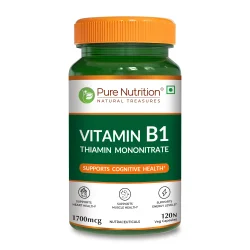Pure Nutrition Vitamin B1 Thiamin Mononitrate Herbal Capsule