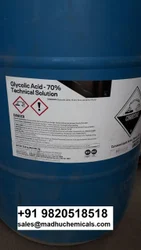 Liquid Glycolic Acid 70, Packaging Size: 250 kg