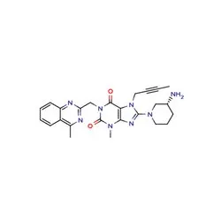 Linagliptin C25H28N8O2 Chemical Compound, For Laboratory
