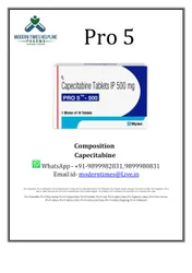 Pro 5 500mg Tablet