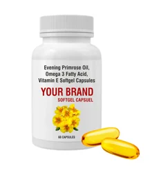 Eveining Primrose Oil, Omega 3 Fatty Acids & Vitamin E Softgel Capsules